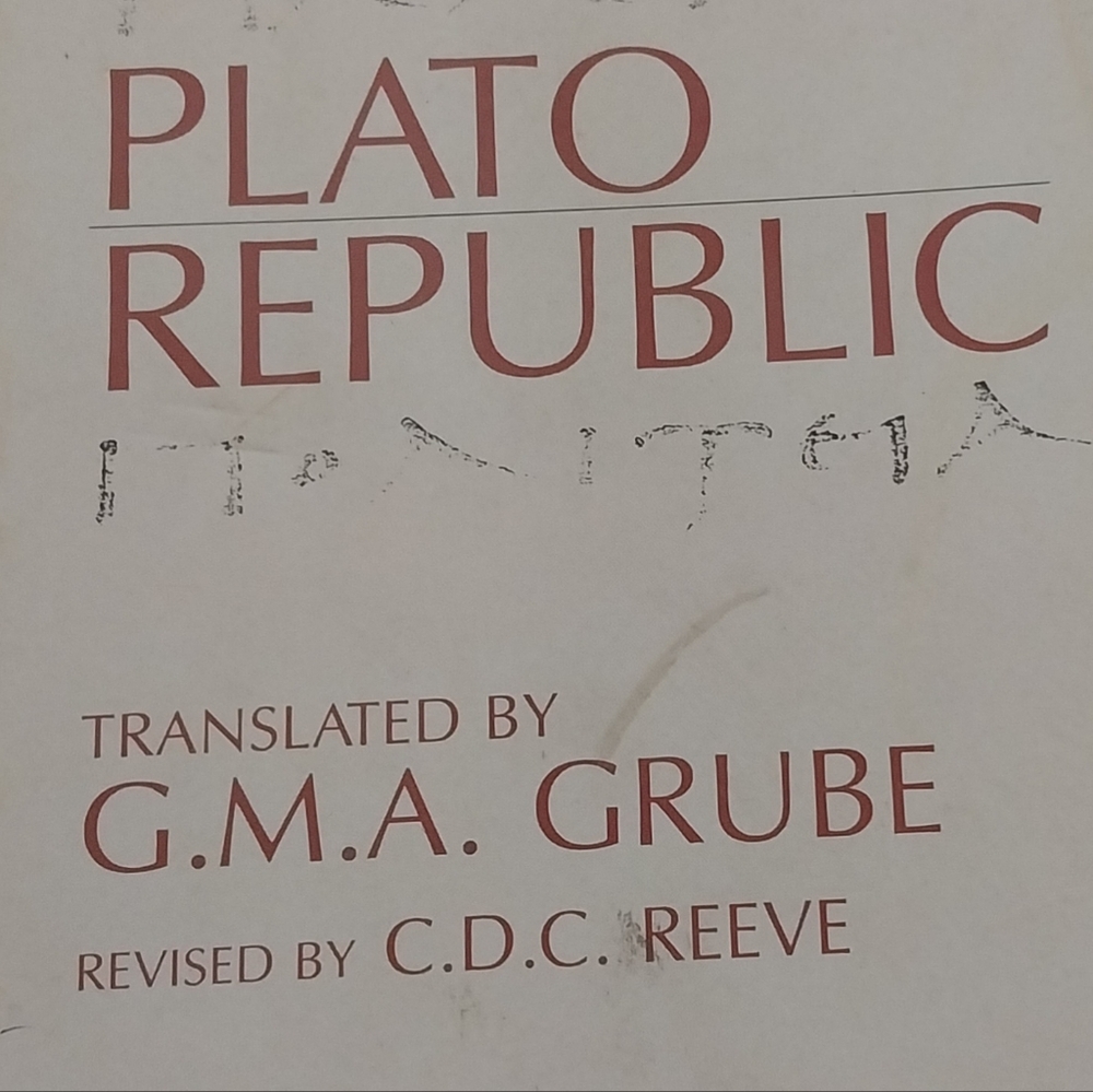 Plato Republic Book